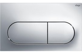 WC mygtukas Viega Prevista Visign for Life 6, chromuotas plastikas