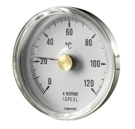 Termometras pridedamas BRC63VI, D63, 0 °C -120 °C