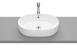Praustuvas-dubuo Roca The Gap, 550x390x130mm, montuojamas ant stalviršio