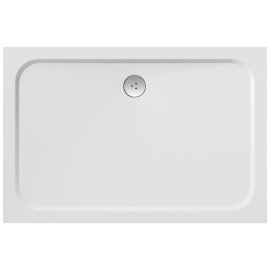 Dušo padėklas Ravak Galaxy Gigant Pro Chrome 120x80, baltos spalvos