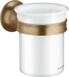 Dantų šepetėlių laikiklis AXOR Montreux, šlifuotos bronzos spalva (Brushed Bronze)