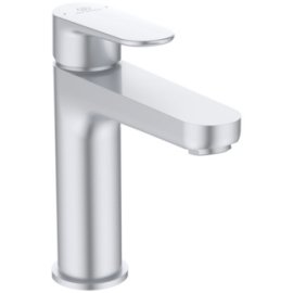 Maišytuvas praustuvui Ideal Standard Cerafine O, H120, su click clack dugno vožtuvu, spalva - silver