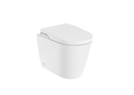 Unitazas Inspira In-Wash® In tank Rimless, išmanusis WC su integruotu bakeliu. Dangtis -komplekte. Reikia maitinimo. Pastatomas prie sienos                                                    