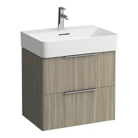 Spintelė praustuvui Laufen BASE 585x390x530 mm, su dviem stalčiais, praustuvui 810283, spalva- šviesi guoba