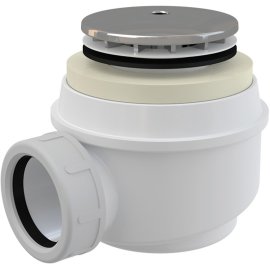 Dušo padėklo sifonas Alcadrain A47CR, chromuotas, 60 mm, 45 l/min
