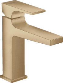 Praustuvo maišytuvas HANSGROHE Metropol 110, su "push-open" dugno vožtuvu, spalva - šlifuotos bronzos