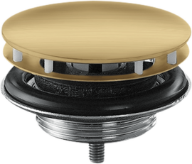 Dugno vožtuvas AXOR, neužsidarantis, šlifuoto aukso spalvos (Brushed Gold Optic)