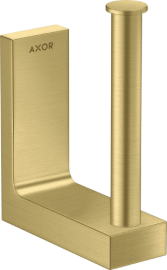 Tualetinio popieriaus laikiklis AXOR Universal Rectangular, šlifuoto žalvario spalva (Brushed Brass)