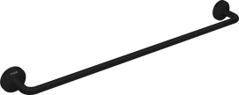 Rankšluosčių laikiklis AXOR Universal Circular, 600 mm, matinė juoda
