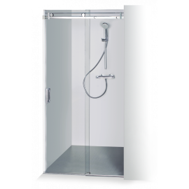 Dušo sienelė Brasta Glass GABIJA 1190-1210x2000 skaidrus stiklas