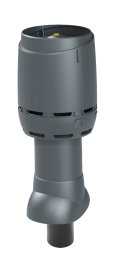 Ventiliacijos kaminėlis/kanalizacijos alsuoklis FLOW VILPE 110P-IS-350 pilkas