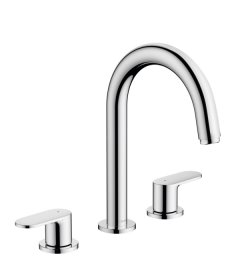 3 dalių praustuvo maišytuvas HANSGROHE Vernis Blend 150 su dugno vožtuvu