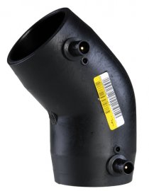 Alkūnė elektra virinama PE D50 45° SDR 11