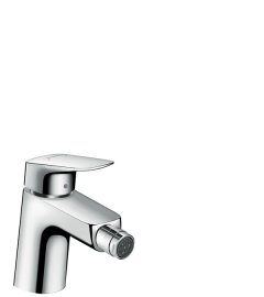 Bidė maišytuvas HANSGROHE Logis 70 su dugno vožtuvu