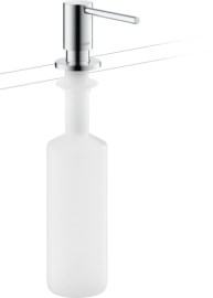 Įmontuojamas skysto muilo/indų ploviklio dozatorius AXOR Uno, 500 ml, chromo spalvos 