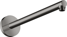 Alkūnė dušo galvai iš sienos AXOR ShowerSolutions, 390 mm, poliruoto juodo chromo spalvos (Polished Black Chrome)