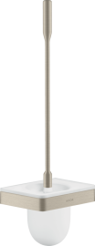 WC šepetys AXOR Universal Softsquare, šlifuoto nikelio spalva (Brushed Nickel)