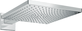 Dušo galva su laikikliu iš sienos HANSGROHE Raindance E 300, 1 srovės, EcoSmart, spalva - chromo (chrome)