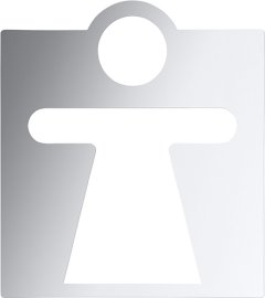 Piktograma "Moterų WC" 