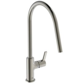 Maišytuvas plautuvei Ideal Standard Gusto Round, spalva - Silver Storm