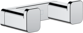 Dvigubas kabliukas Hansgrohe AddStoris, chromo spalva