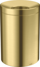 Atvira šiukšliadėžė AXOR Universal Circular, 5 l, šlifuoto žalvario spalva (Brushed Brass)