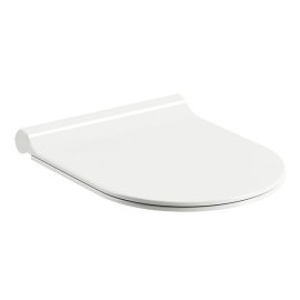 Unitazo dangtis Ravak Uni Chrome Slim, su lėto uždarymo mechanizmu