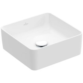 Praustuvas VILLEROY&BOCH Collaro 380x380mm keturkampis, montuojamas ant stalviršio Ceramic Plus danga