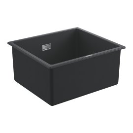 Plautuvė GROHE K700U 50C 457x406 universali, granito juoda spalva