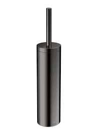 WC šepetys AXOR Universal Circular, poliruoto juodo chromo spalva (Polished Black Chrome)