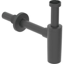 Praustuvo sifonas Geberit Ø32 mm, savaime prasivalantis, juodas matinis