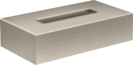 Dėžutė servetėlėms AXOR Universal Circular, šlifuoto nikelio spalva (Brushed Nickel)
