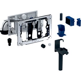 Geberit DuoFresh kvapų ištraukimo priedas su automatiniu įjungimu ir įtaisu įdėti DuoFresh lazdelę, Sigma 12 cm potinkiniam bakeliui