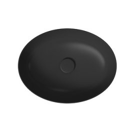 Praustuvas Larga 50x38 cm matinis antracitas