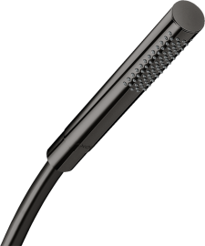 Rankinė dušo galvutė AXOR Starck 1jet EcoSmart, poliruoto juodo chromo spalvos (Polished Black Chrome)