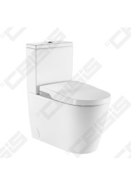 Pastatomas unitazas Roca Inspira in-wash compact rimless, su bidetta funkcija, 230V