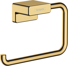 Tualetinio popieriaus laikiklis Hansgrohe AddStoris, poliruoto aukso spalva (Polished Gold Optic)