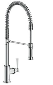 Plautuvės maišytuvas AXOR Montreux 210, su sukiojamu snapu, nerūdijančio plieno spalvos (Stainless Steel Finish)