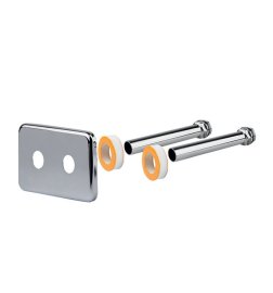 Chromuota apdaila 1/2"x16 L-120mm, prijungimo atstumas 50 mm