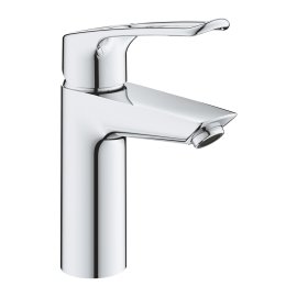 Praustuvo maišytuvas GROHE Eurosmart M dydis, žmonėms su negalia, su paspaudžiamu dugno vožtuvu, chromo spalvos 