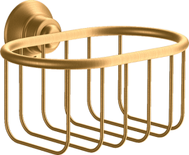 Muilinė - krepšelis AXOR Montreux, 160/101 mm, šlifuoto aukso spalva (Brushed Gold Optic)