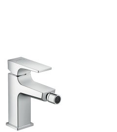 Bidė maišytuvas HANSGROHE Metropol su "push-open" dugno vožtuvu, spalva - chromo