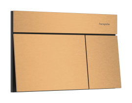 WC nuleidimo mygtukas Hansgrohe iFrame Element E, šlifuotos bronzos spalvos
