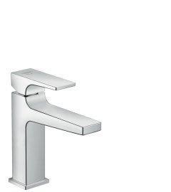 Praustuvo maišytuvas HANSGROHE Metropol 110 CoolStart, su "push-open" dugno vožtuvu