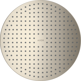 Dušo galva AXOR ShowerSolutions 300 2jet, įleidžiama, šlifuoto nikelio spalvos (Brushed Nickel)