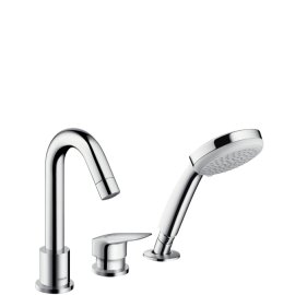 3 dalių vonios maišytuvas HANSGROHE Logis, iš vonios krašto