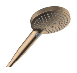Rankinė dušo galva HANSGROHE Raindance Select S 120, 3 srovių, spalva - šlifuotos bronzos (brushed bronze)