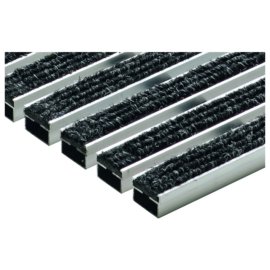 Grotelės VARIO 2.0 veltinio juostelės su nerūdijančio plieno profiliu 60x40cm 