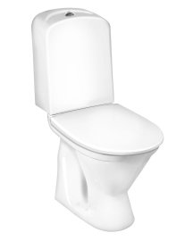 Pastatomas unitazas GUSTAVSBERG Nordic3 su dangčiu, dvifunkcis nuleidimas 3/6 l