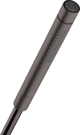Rankinė dušo galvutė AXOR Starck 2jet, šlifuoto juodo chromo spalvos (Brushed Black Chrome)